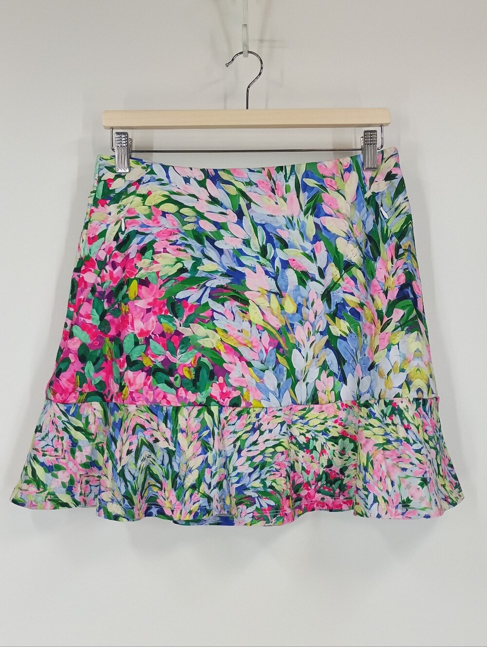 Acegolfs Botanical Energy Silky Ruffle Skort